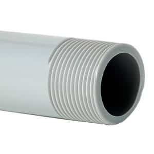 Tubos PVC para conducción de fluidos a presión con rosca